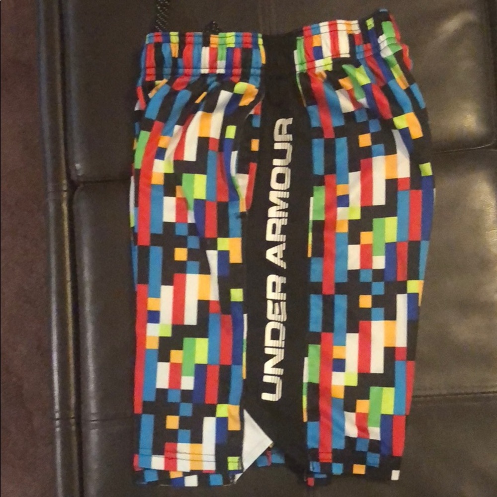 Boy under armour shorts